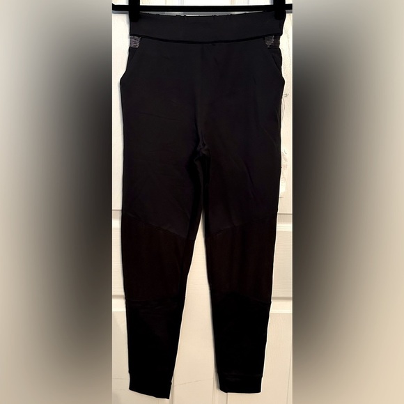 NWT AuDience Women’s Black Mesh Leggings- Black/ Size X-Small - Picture 2 of 9